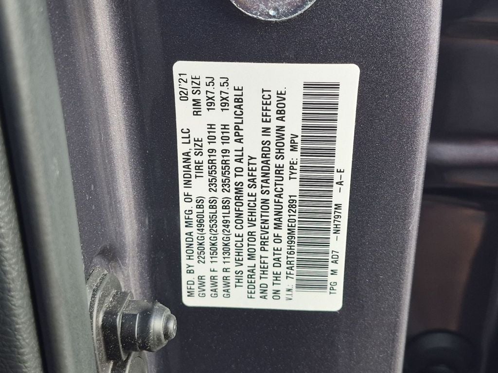 2021 Honda CR-V Hybrid Touring