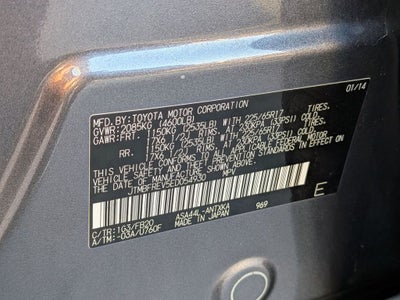 2014 Toyota RAV4 LE