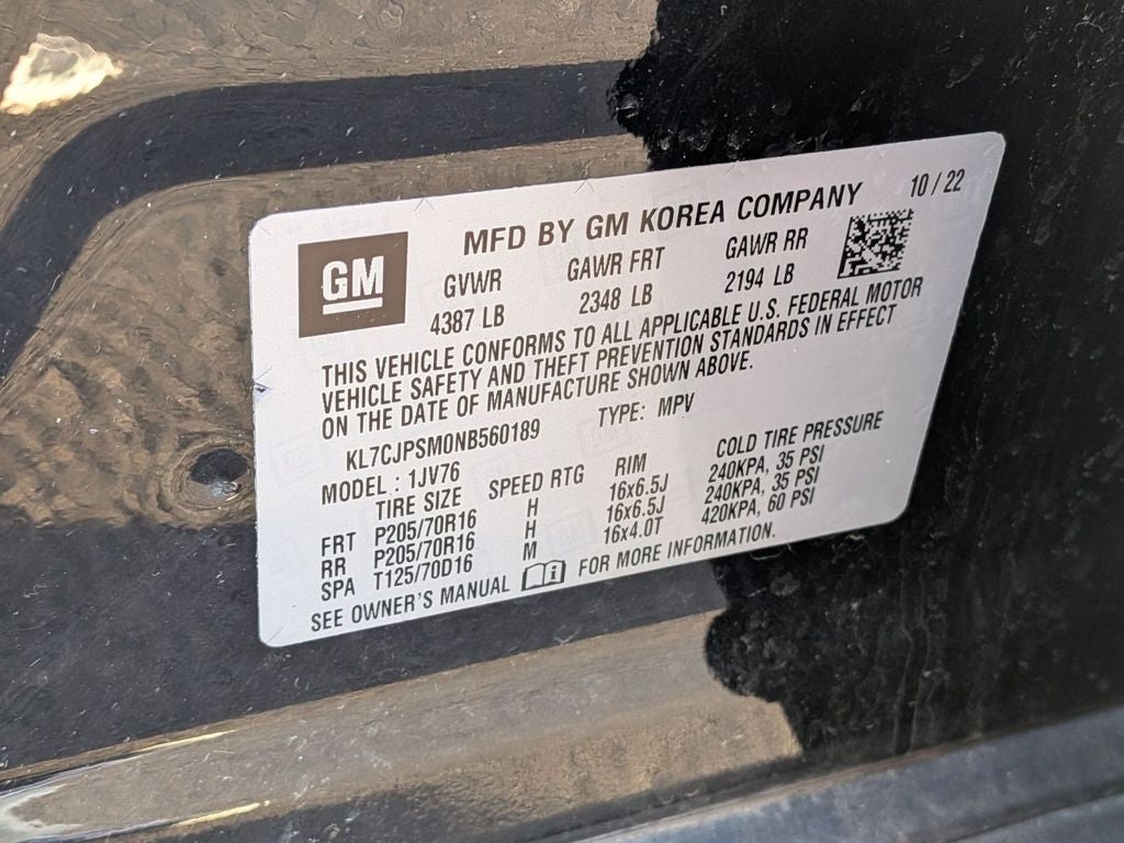 2022 Chevrolet Trax LT