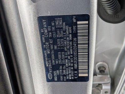 2025 Hyundai Tucson Hybrid Limited