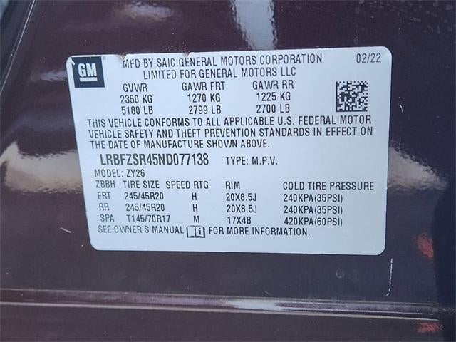 2022 Buick Envision Avenir