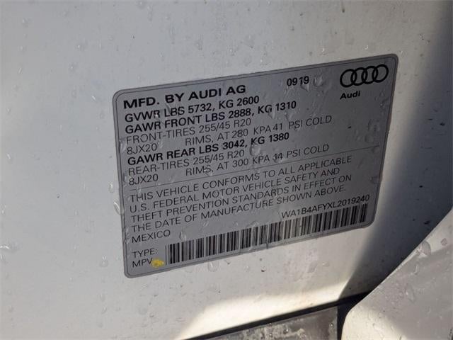 2020 Audi SQ5 Premium Plus TFSI quattro Tiptronic