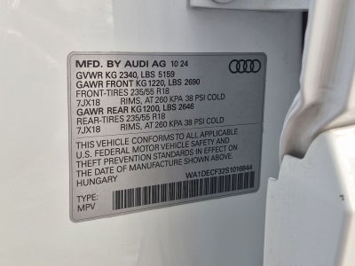 2025 Audi Q3 S line Premium