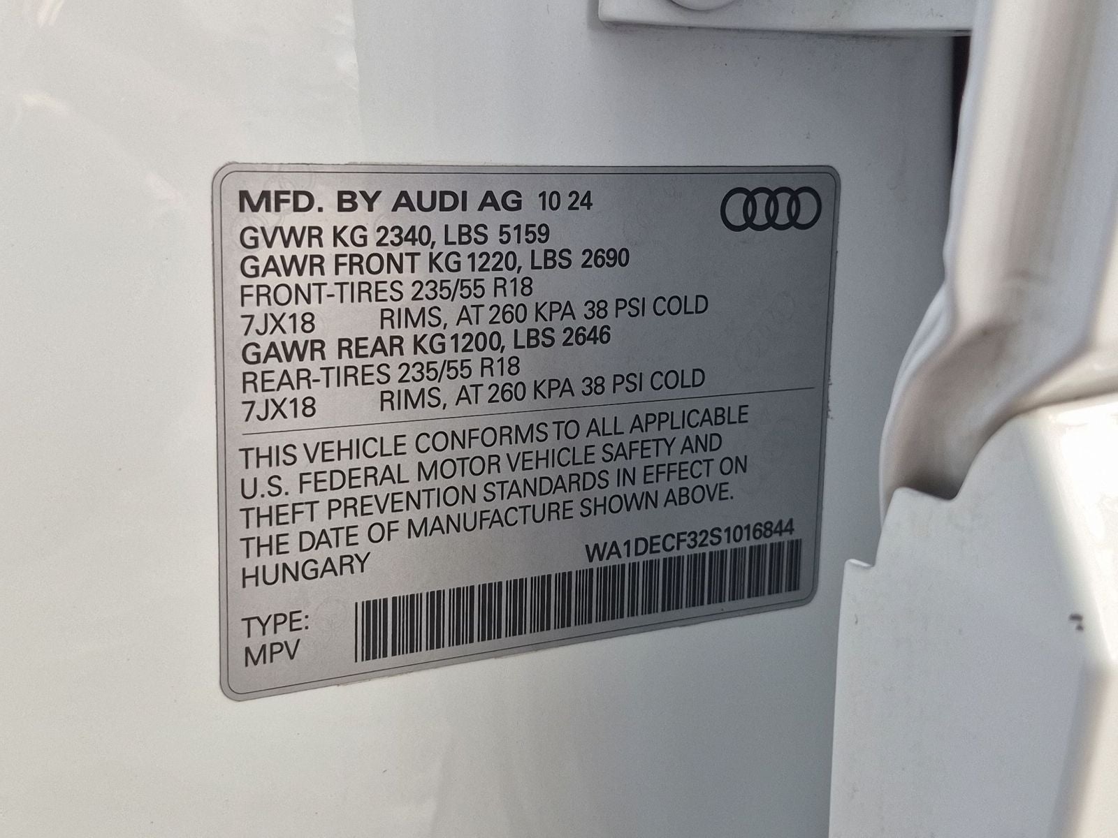 2025 Audi Q3 S line Premium
