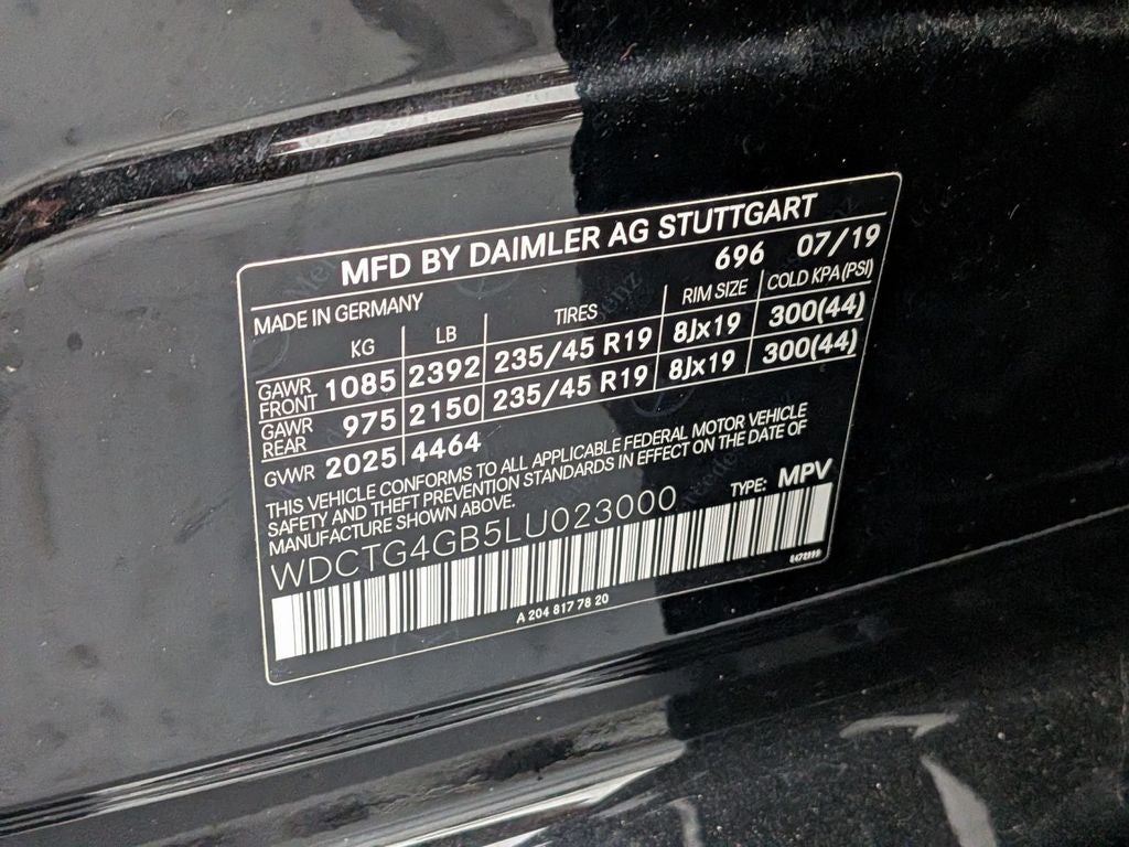 2020 Mercedes-Benz GLA 250 4MATIC®