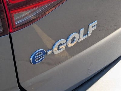 2016 Volkswagen e-Golf SE