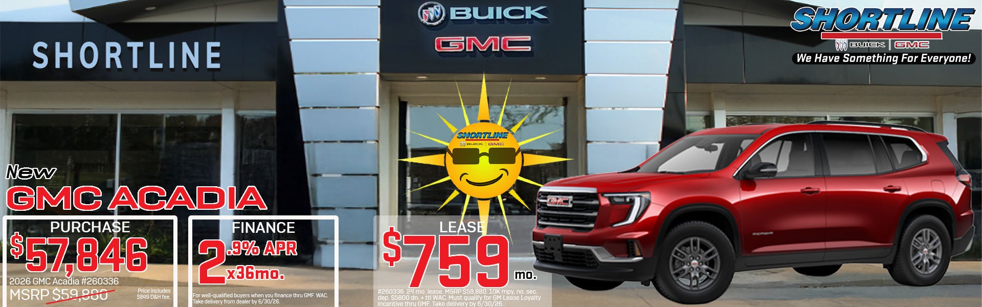 NEW GMC ACADIA