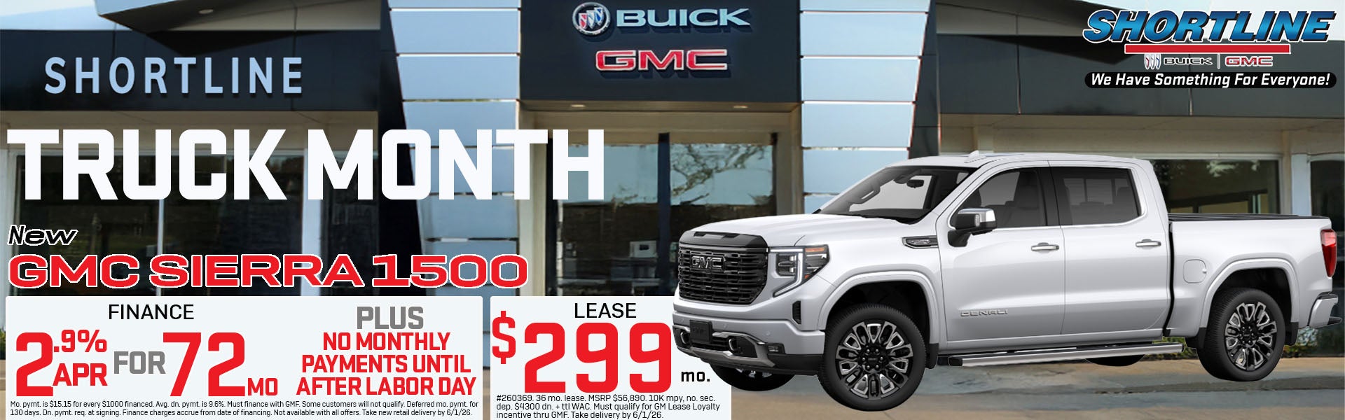 new GMC Sierra 1500
