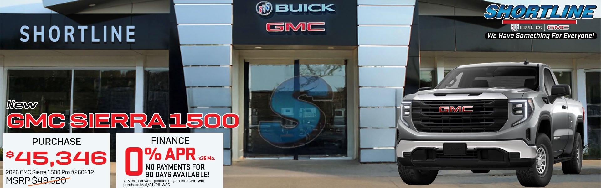 New GMC Sierra 1500