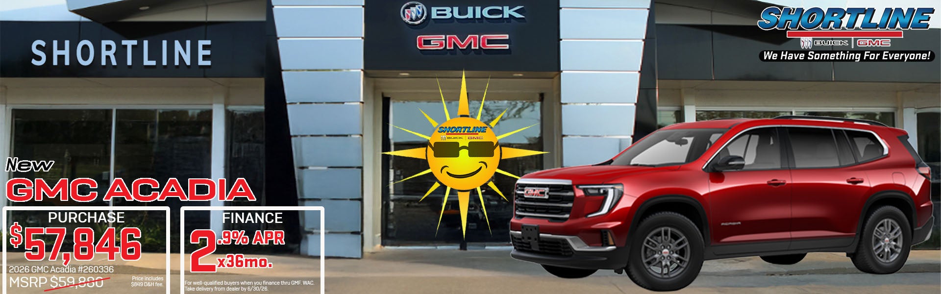 NEW GMC ACADIA