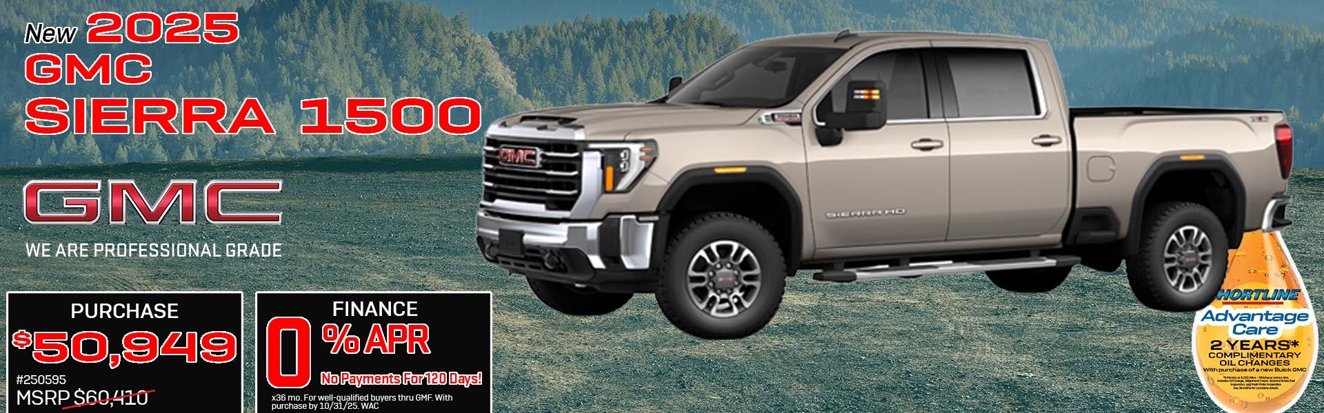 2025 Sierra 1500 Offer