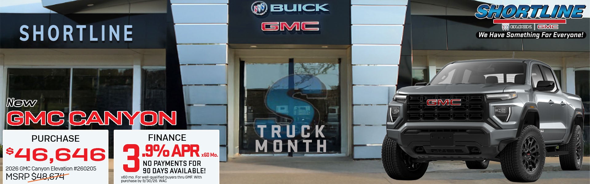 New GMC Canyon