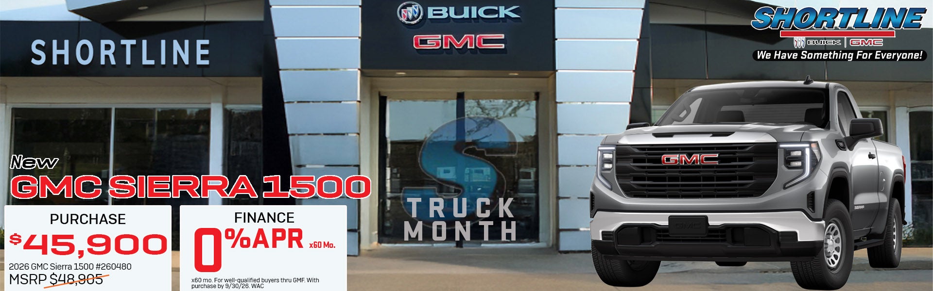 New GMC Sierra 1500