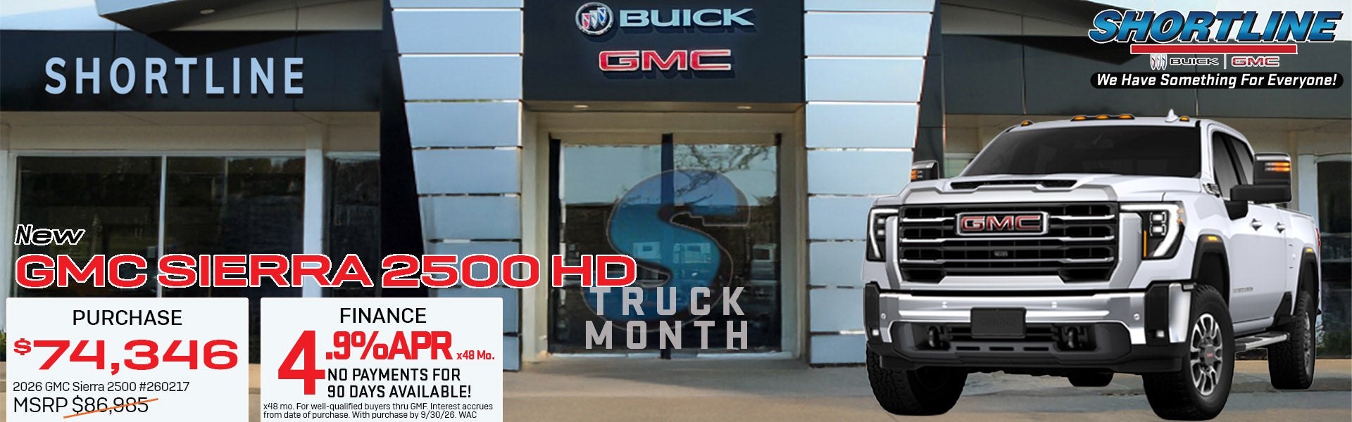 New GMC Sierra 2500 HD