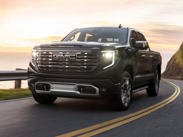 The Powerful GMC Sierra LD Denali Driving On-Road